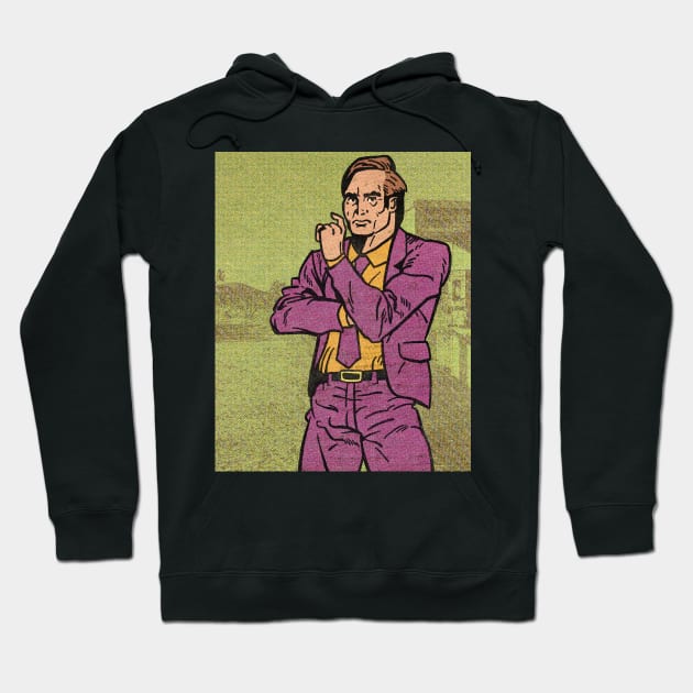 SAUL GOODMAN Hoodie by Defsnotadumb